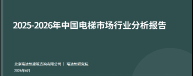 2025-2026年中国电梯市场行业分析报告